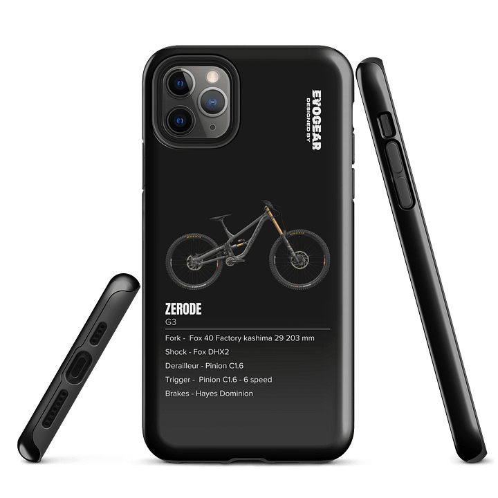 Black ZERODE G3 iPhone Case product image (5)