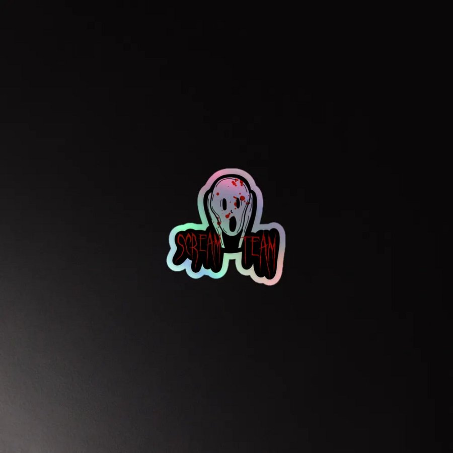 Scream Team Holographic Sticker Sheet product image (4)