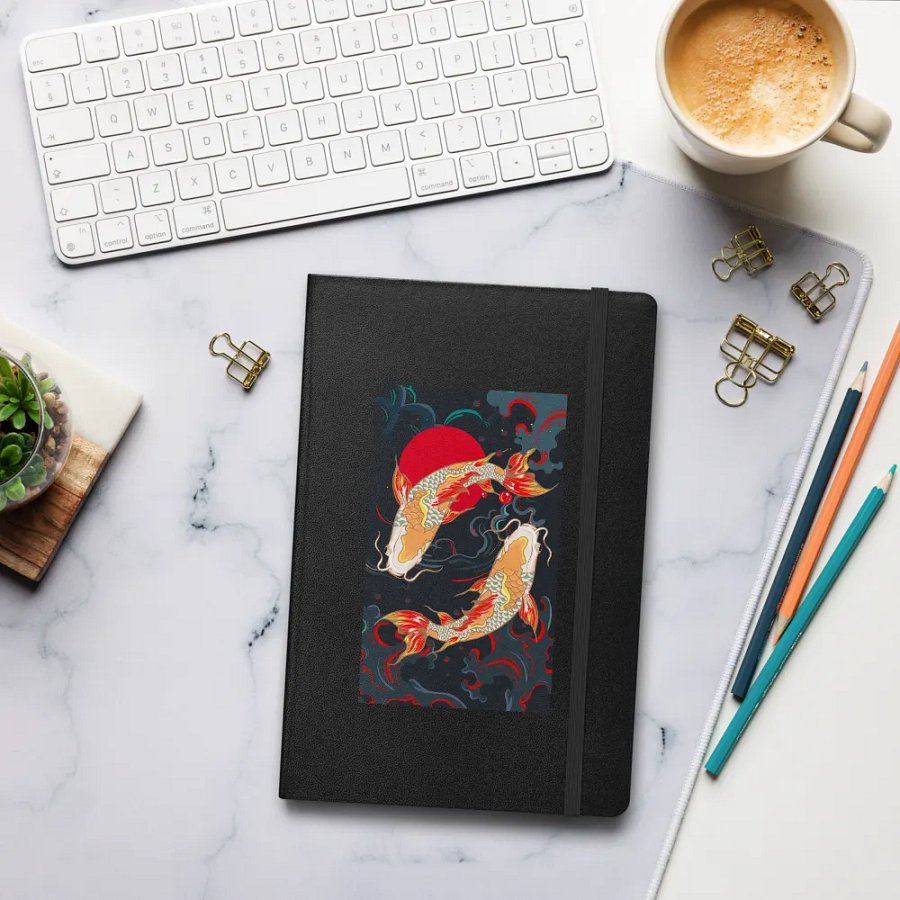 Koi Serenity Hardcover Notebook product image (8)