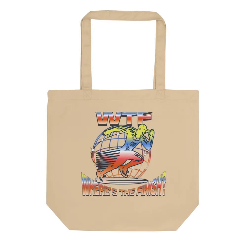 WTF Where's The Finish? Runner Global Tote product image (1)