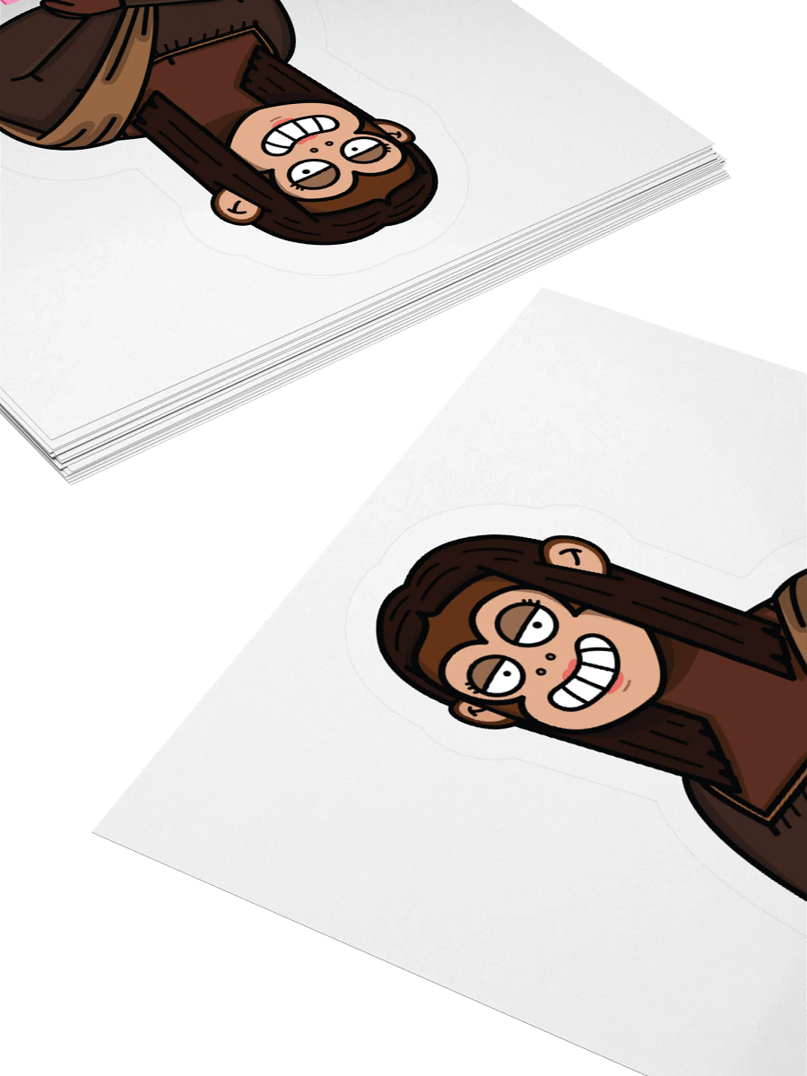 Mona Lisa - Sticker (Kiss Cut) product image (4)