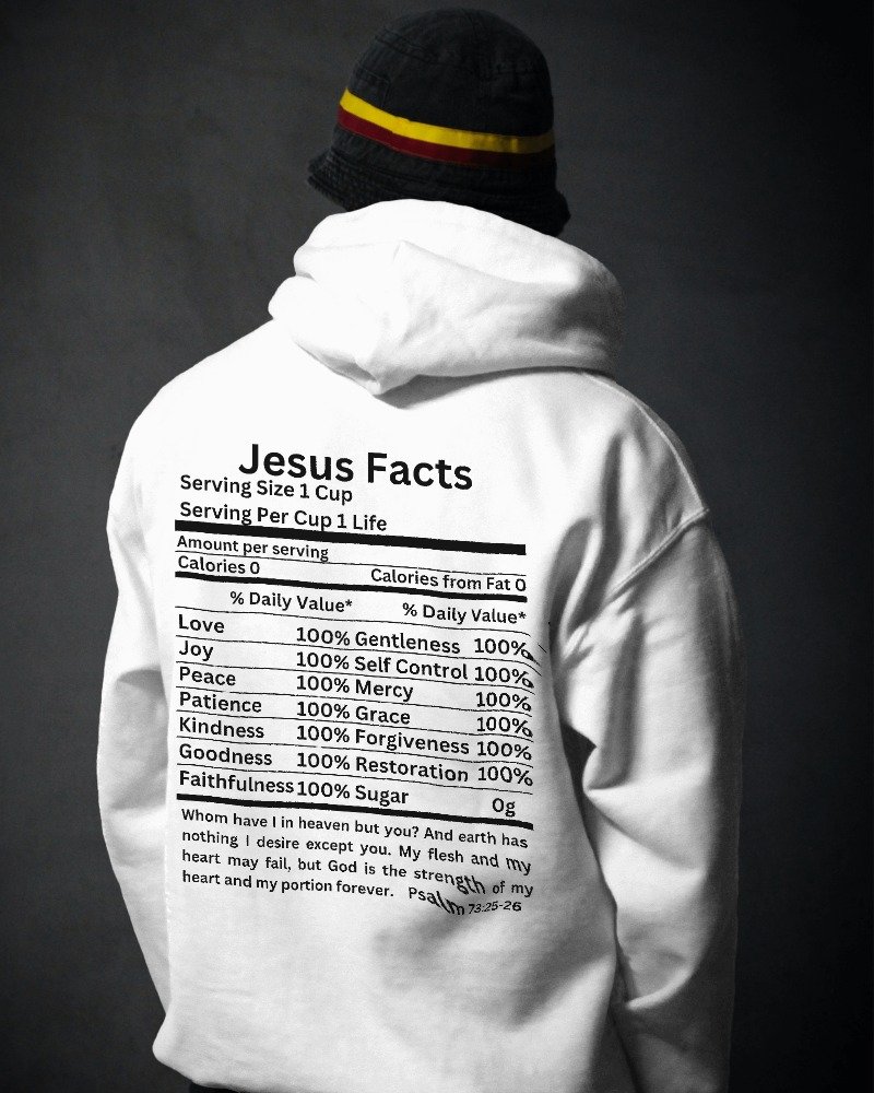 Jesus facts Unisex hoodie product image (1)