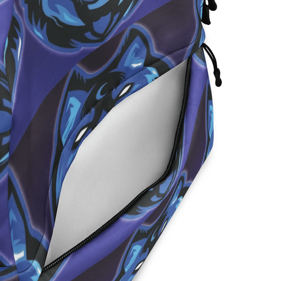 Phoenix Fire Blue Moon Wolf Backpack product image (6)