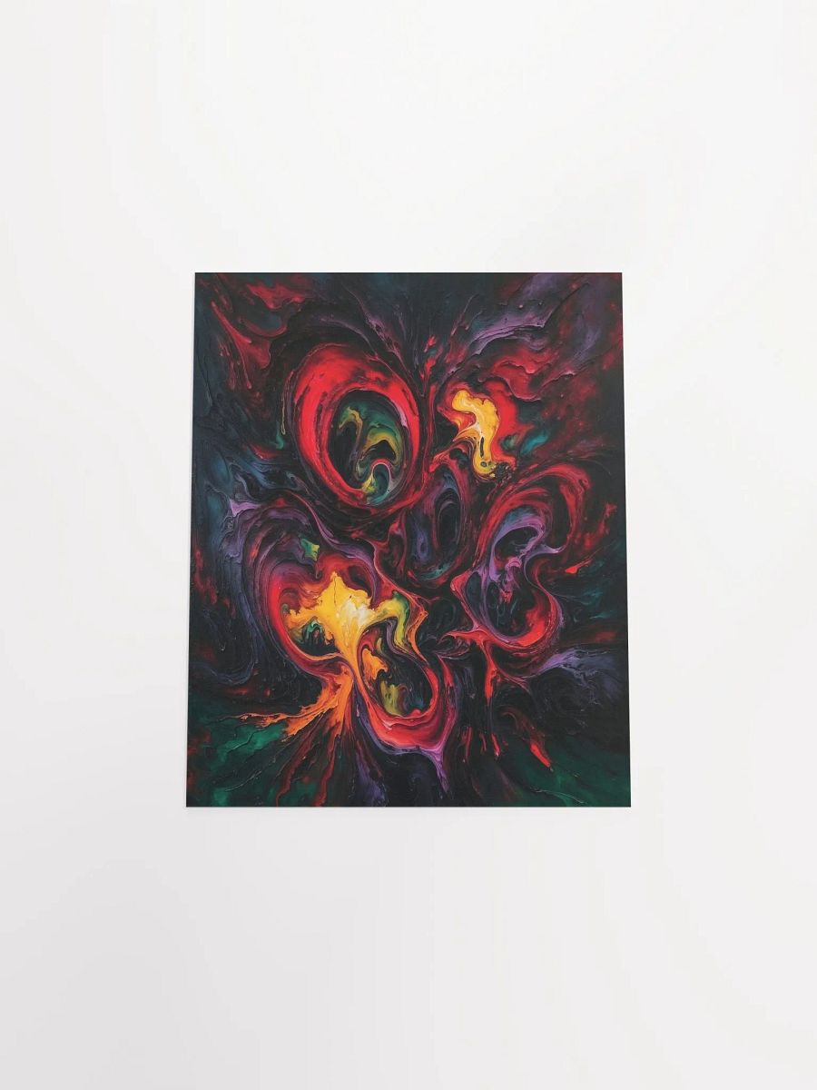 Vibrant Swirls Enhanced Matte Poster product image (51)