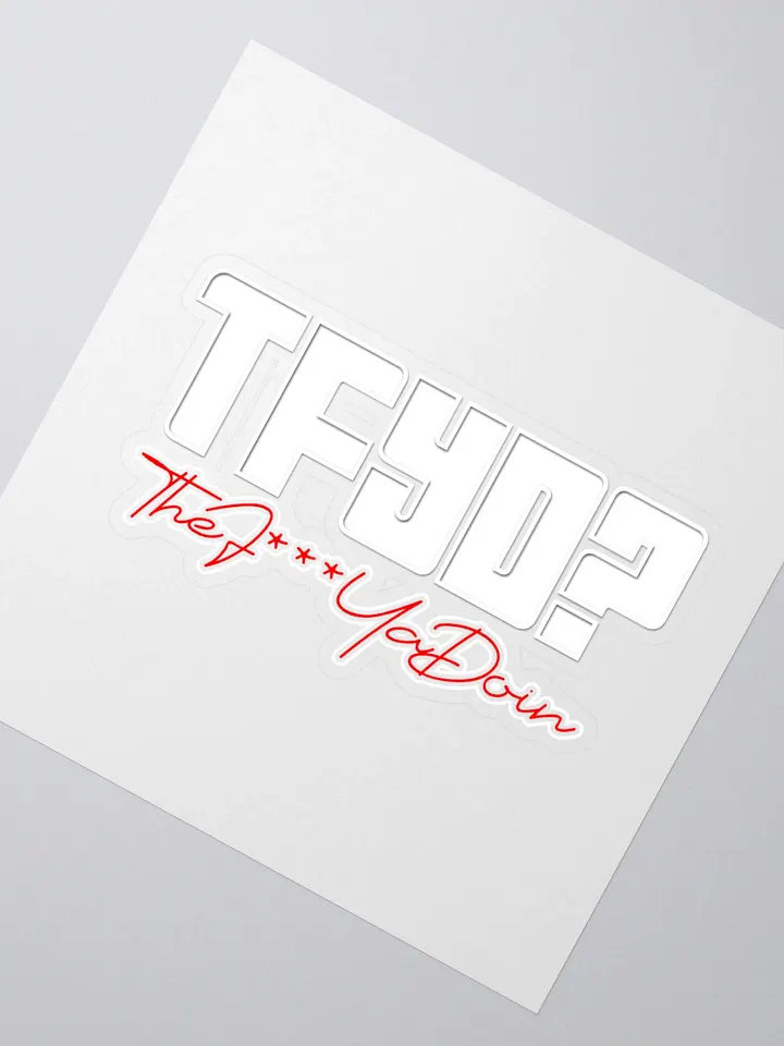 TFYD Sticker product image (4)
