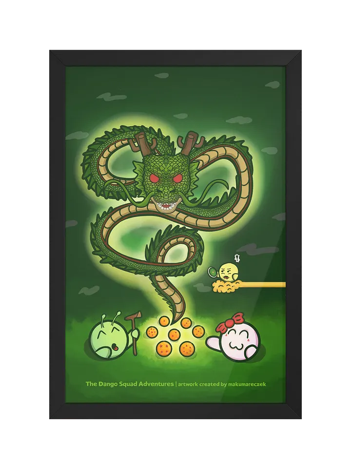 Dango Dragon - Framed Poster product image (1)
