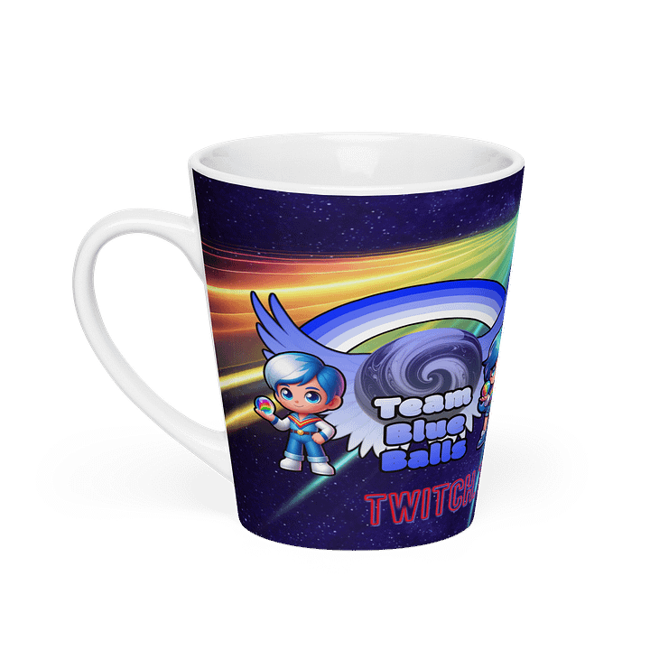 Team Blue Balls Latte Mug product image (1)
