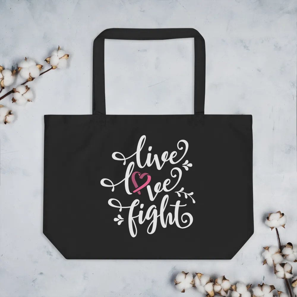 Live Love Fight Bag product image (3)