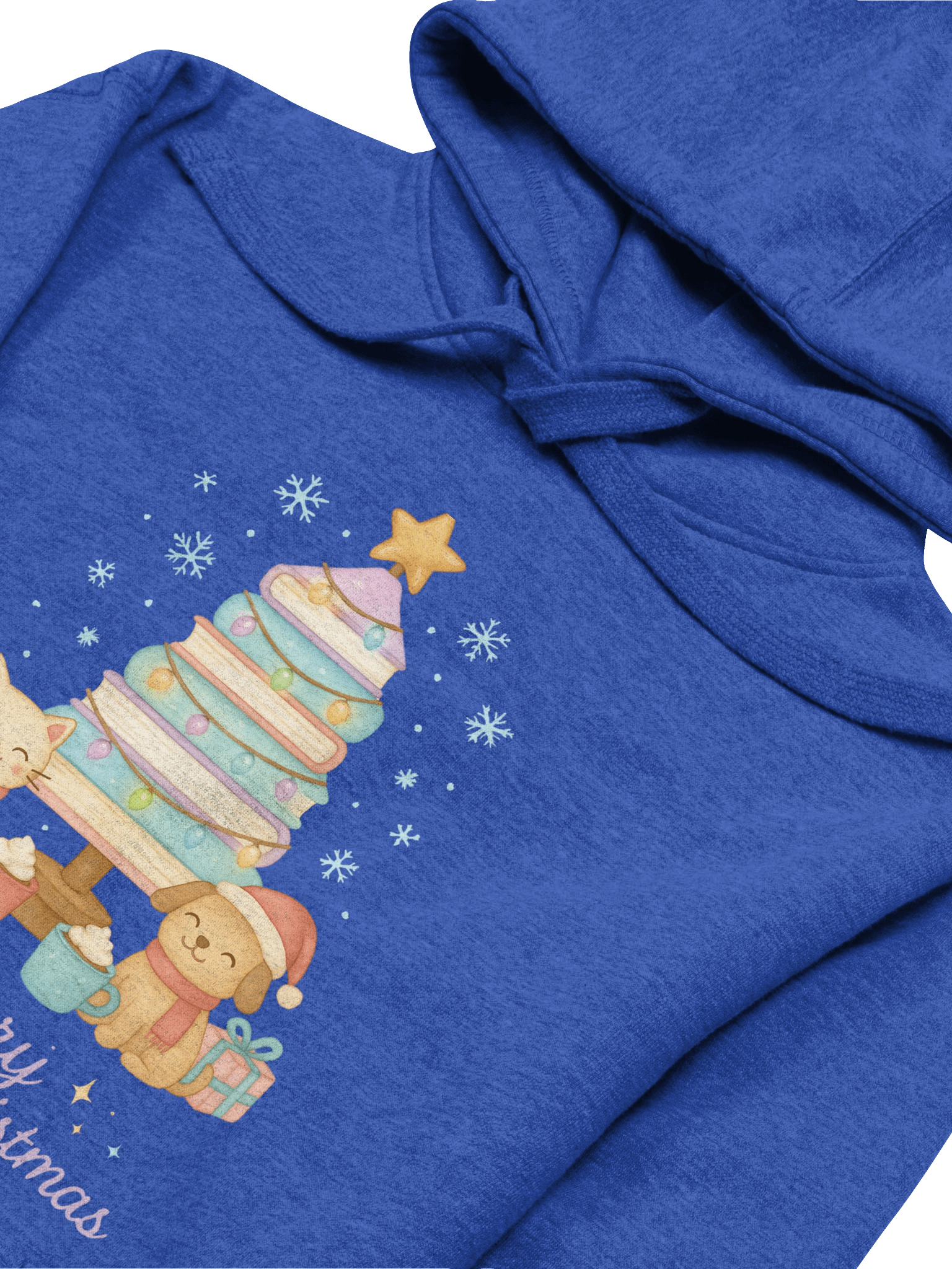 Book Tree Christmas Hoodie | A Very Bookish Christmas product image (15)