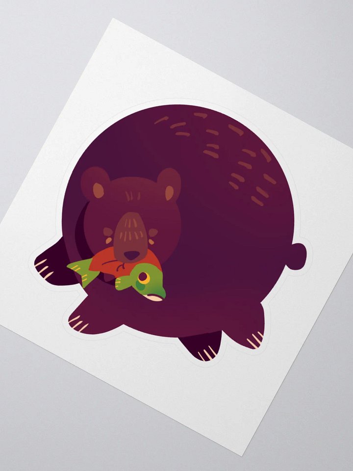 Salmon Slammin' Sticker product image (2)