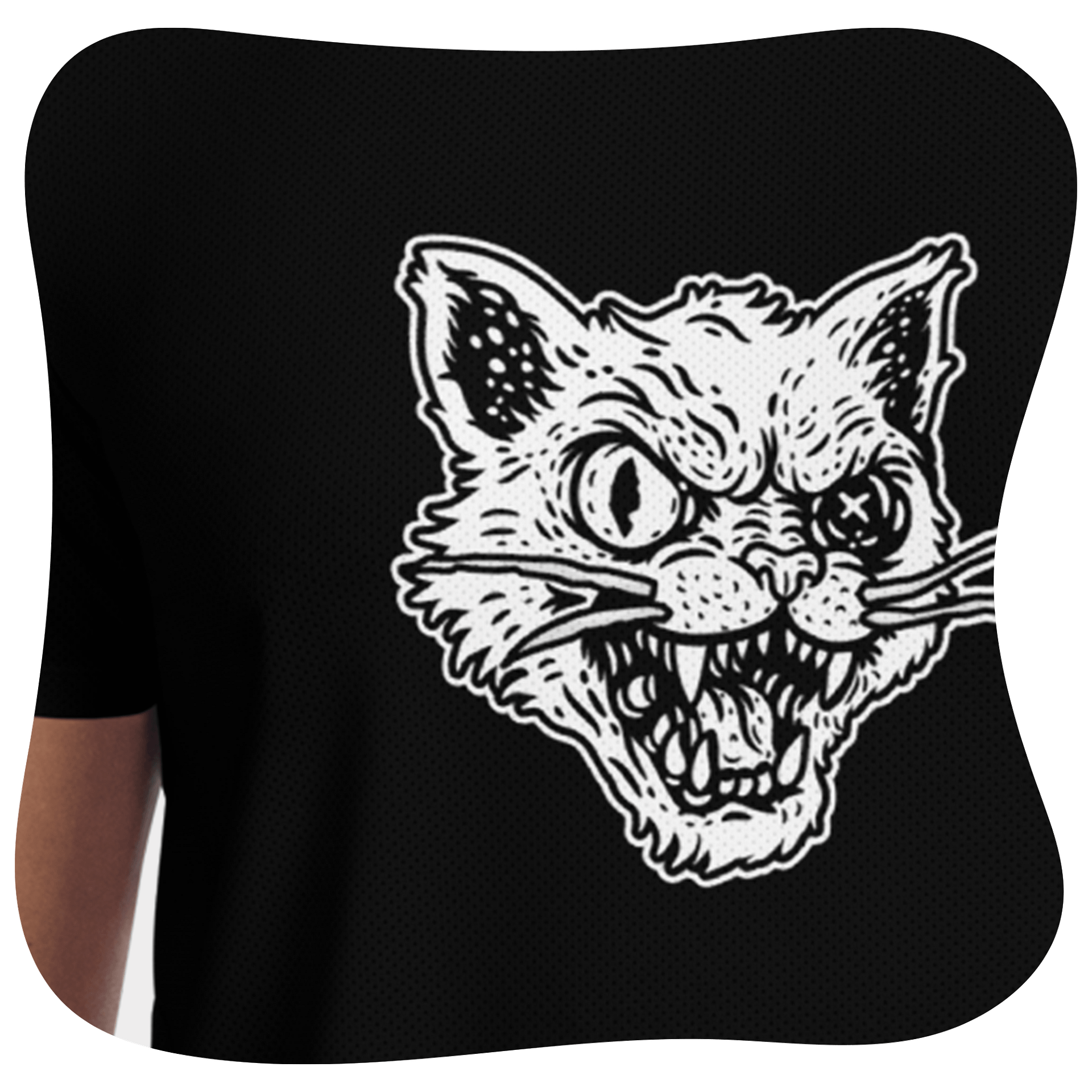 Fear the One-Eyed Cat - Athletic Mesh Tee product image (1)