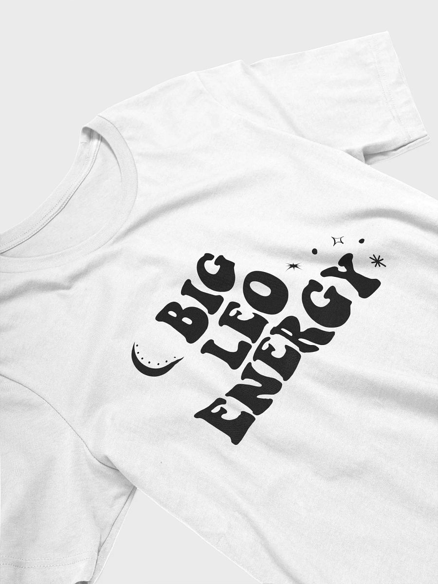 Big Leo Energy T-Shirt (Black logo) product image (3)