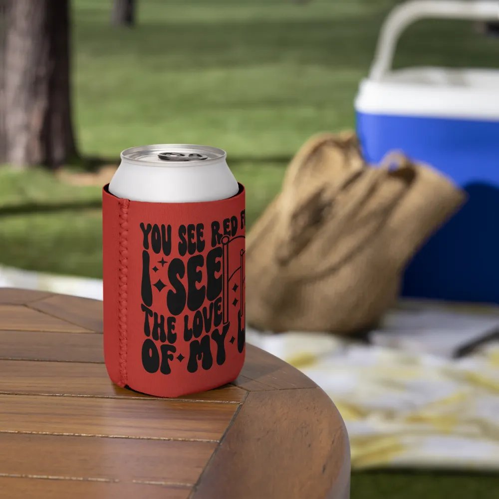 LOML (Red Flags) Koozie product image (6)