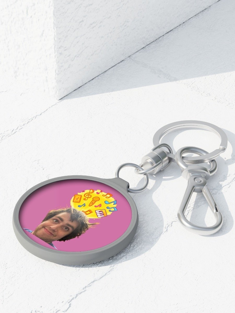 Keyring Tag - TheRealTheWarrior Music Lover Keychain product image (3)