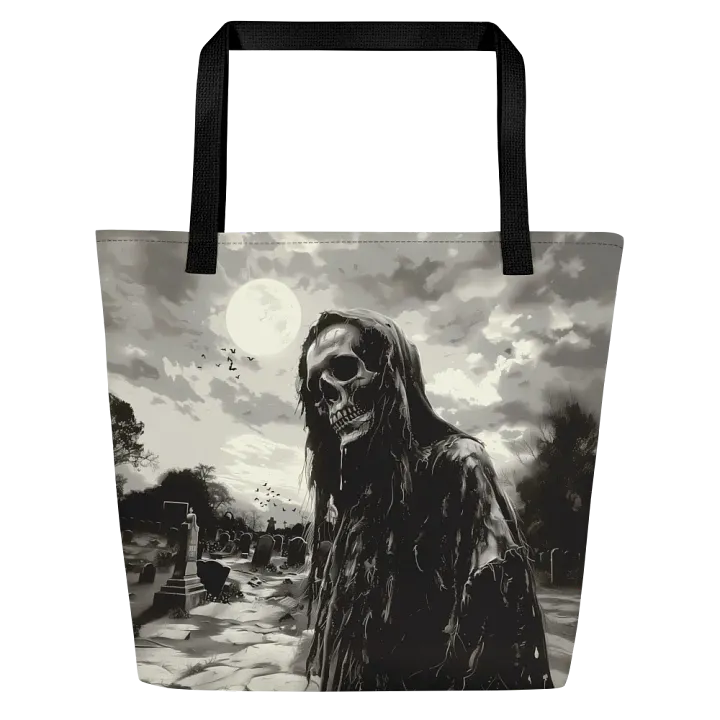 Horror Tote Bag Creepy Design product image (1)