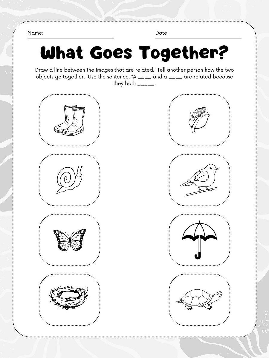 Spring Vocabulary Workbook for Kids – Fun Printable Activities for Learning Spring Words (Ages 5–8) product image (6)
