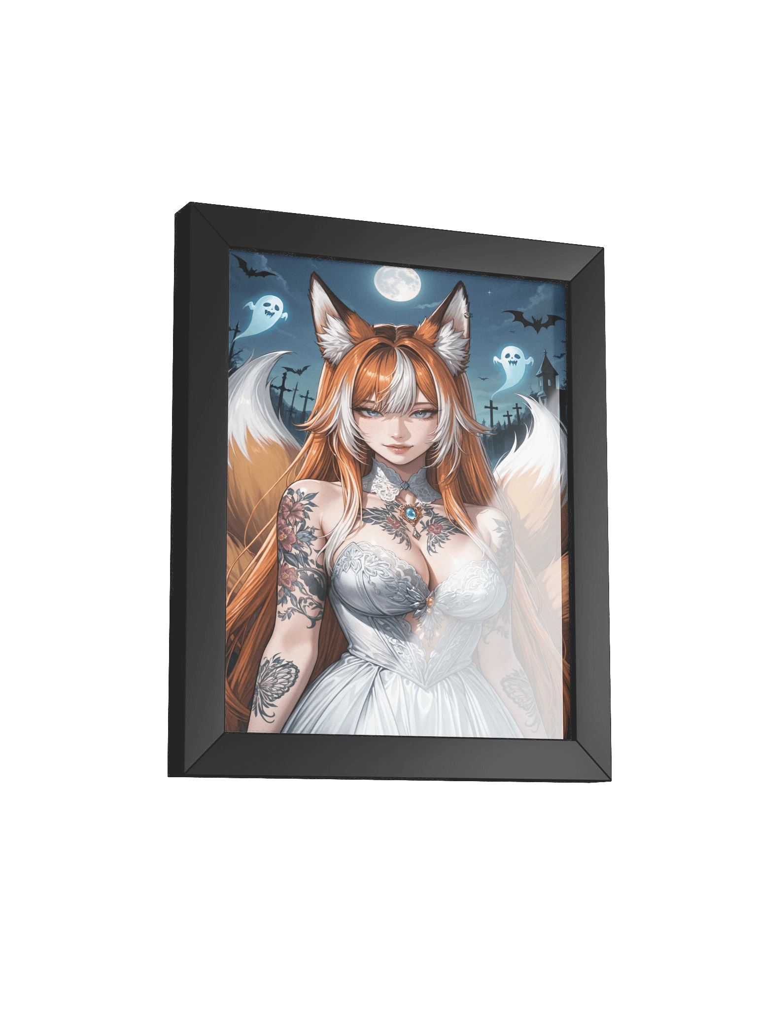 Mystical Fox Spirit Framed Poster product image (3)