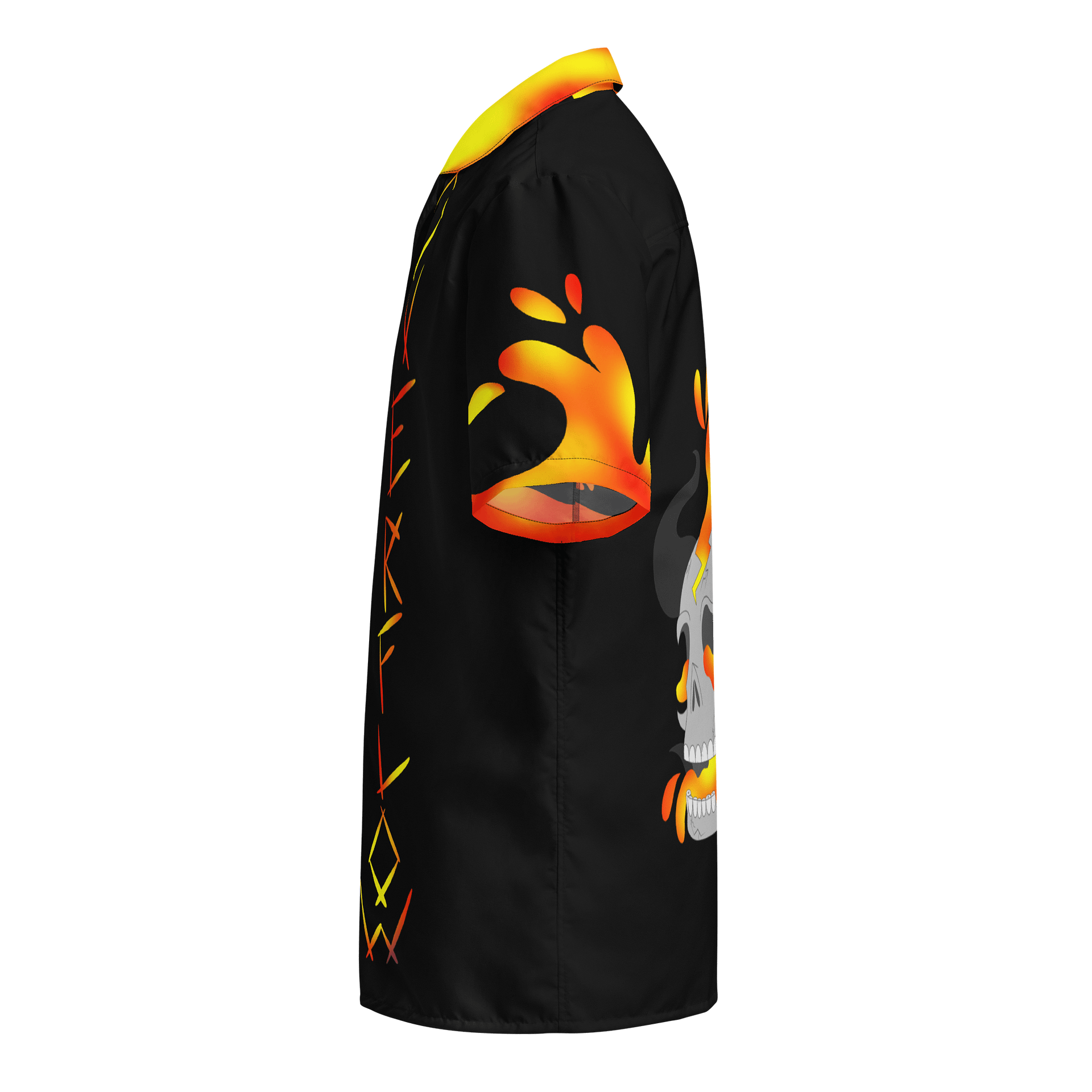 Overflow (Lava) (Hawaiian Shirt) product image (3)