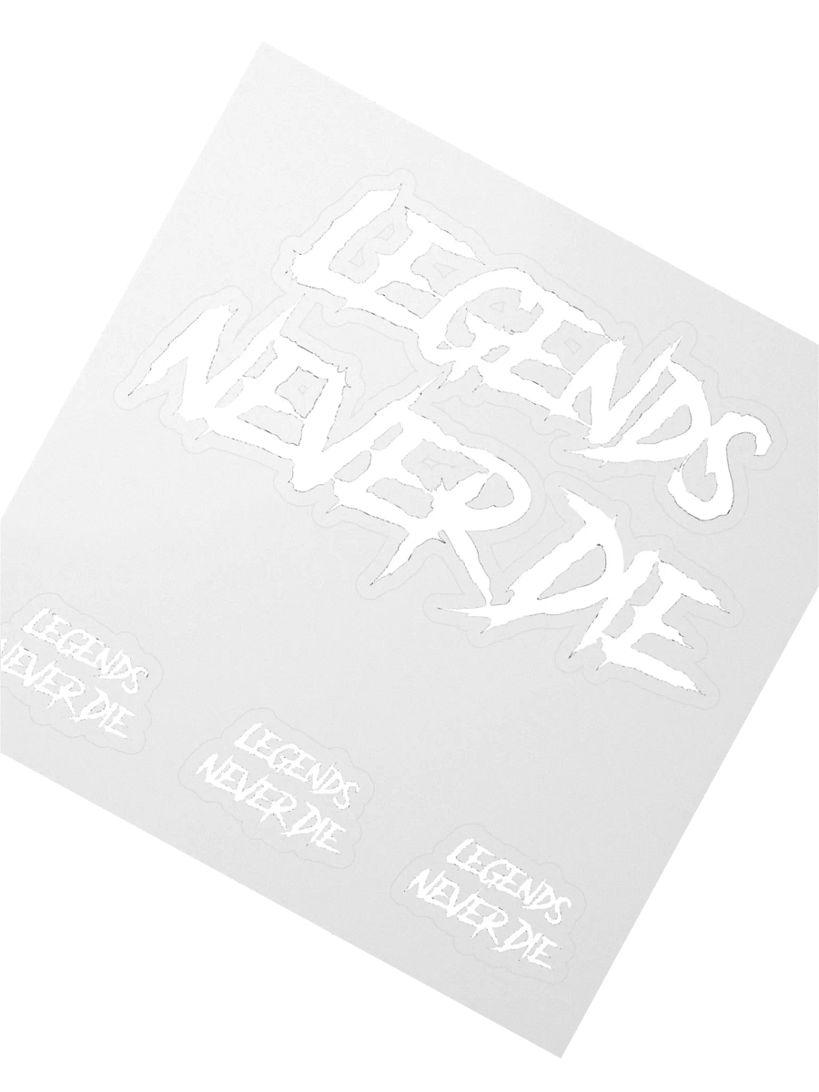 Legends Never Die (White) product image (6)