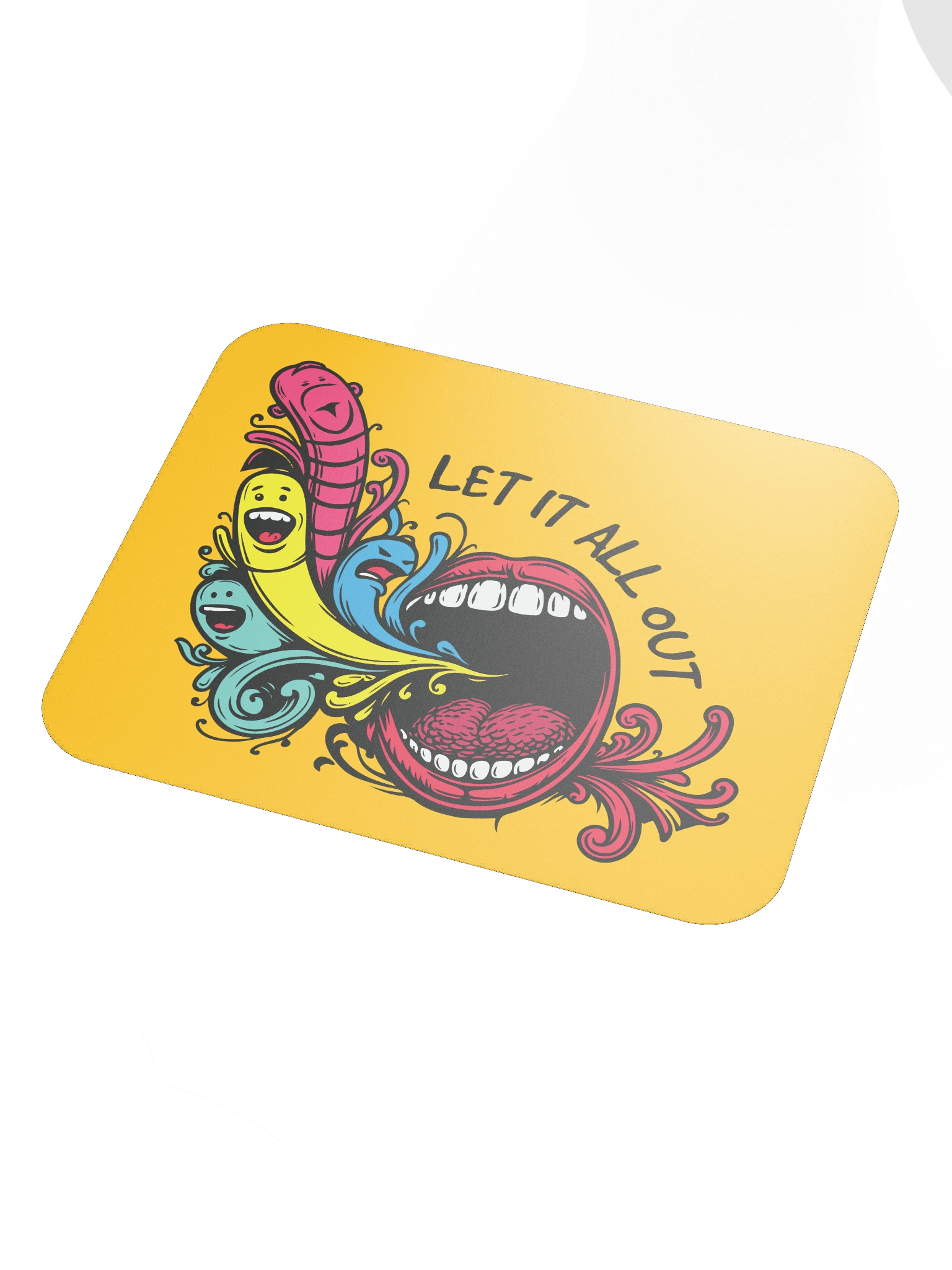 Whimsical Expression Mouse Pad product image (3)