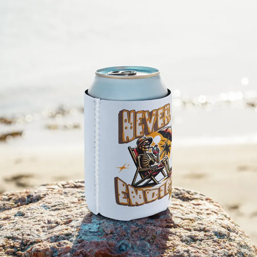 Never Ending Vibes Skeletal Sunset Coozie product image (9)