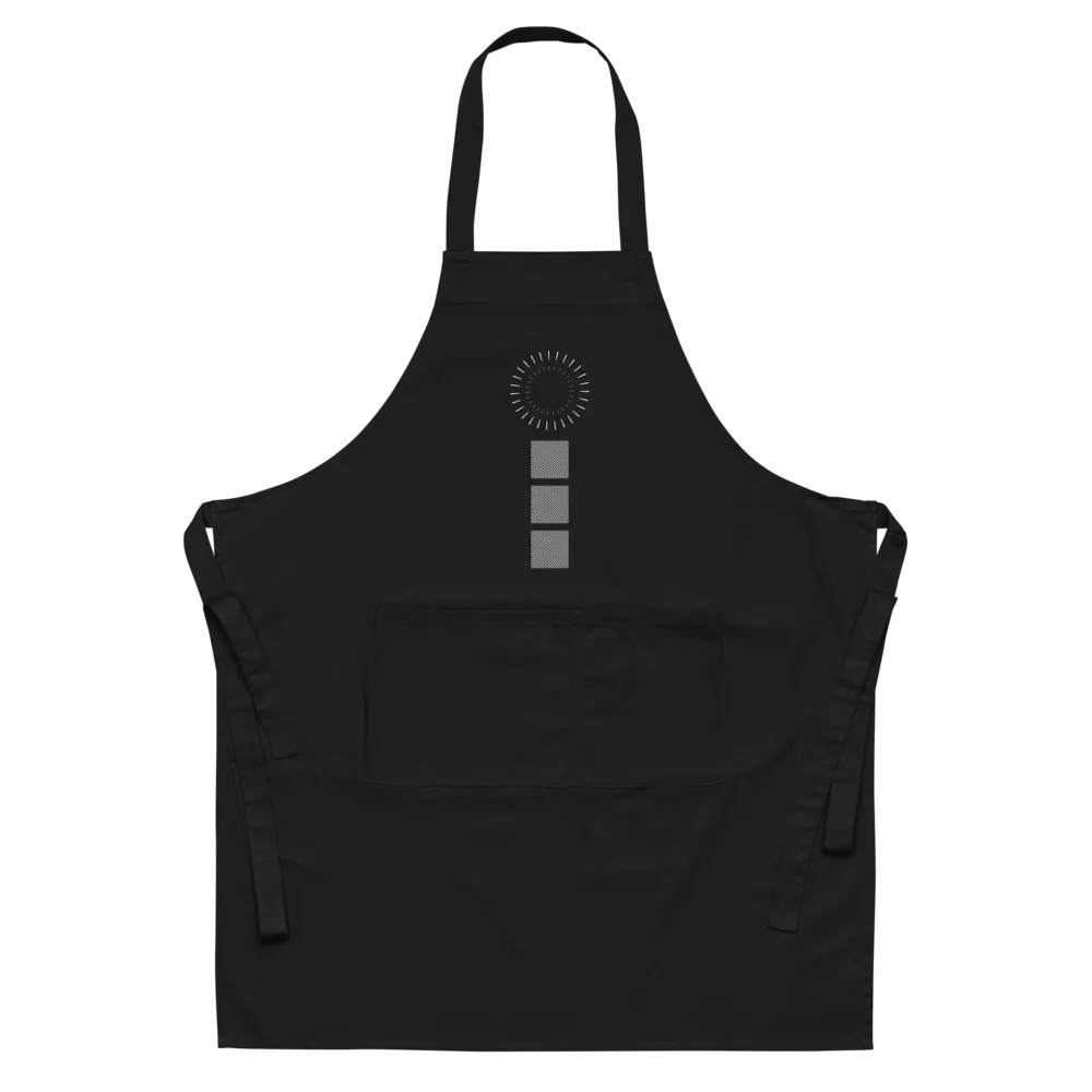 Squares and circle Organic Cotton Apron product image (5)