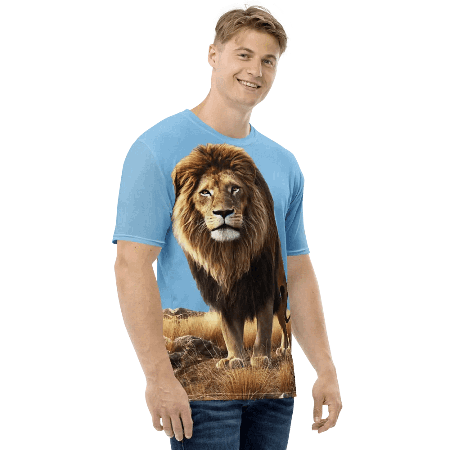 Savannah Lion King All-Over T-Shirt product image (4)
