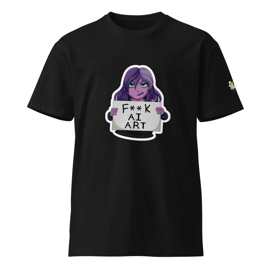 Fuck AI Art - Front & Back- Unisex T-Shirt product image (1)