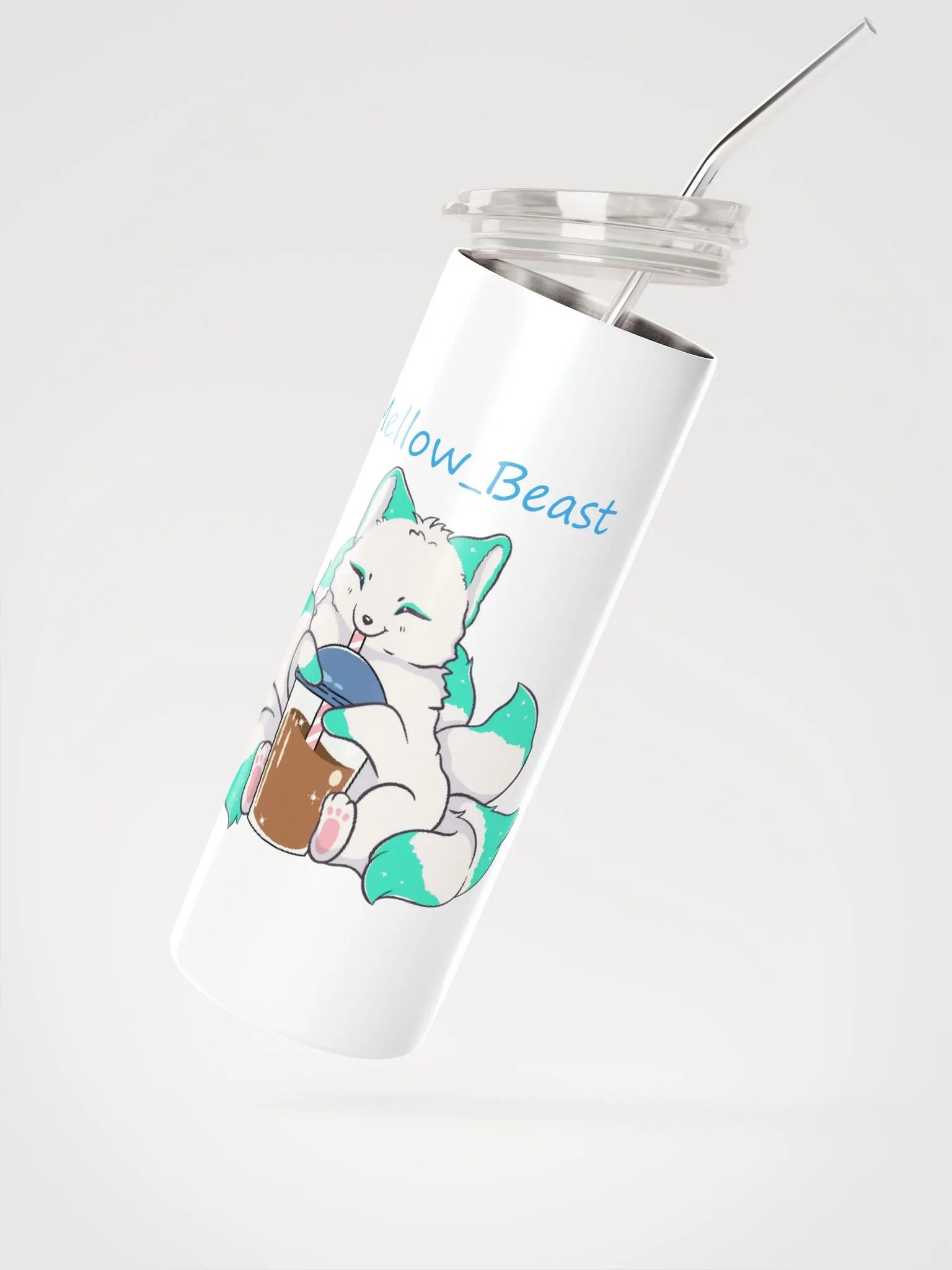 Turquoise Sippy Beast Tumbler product image (2)