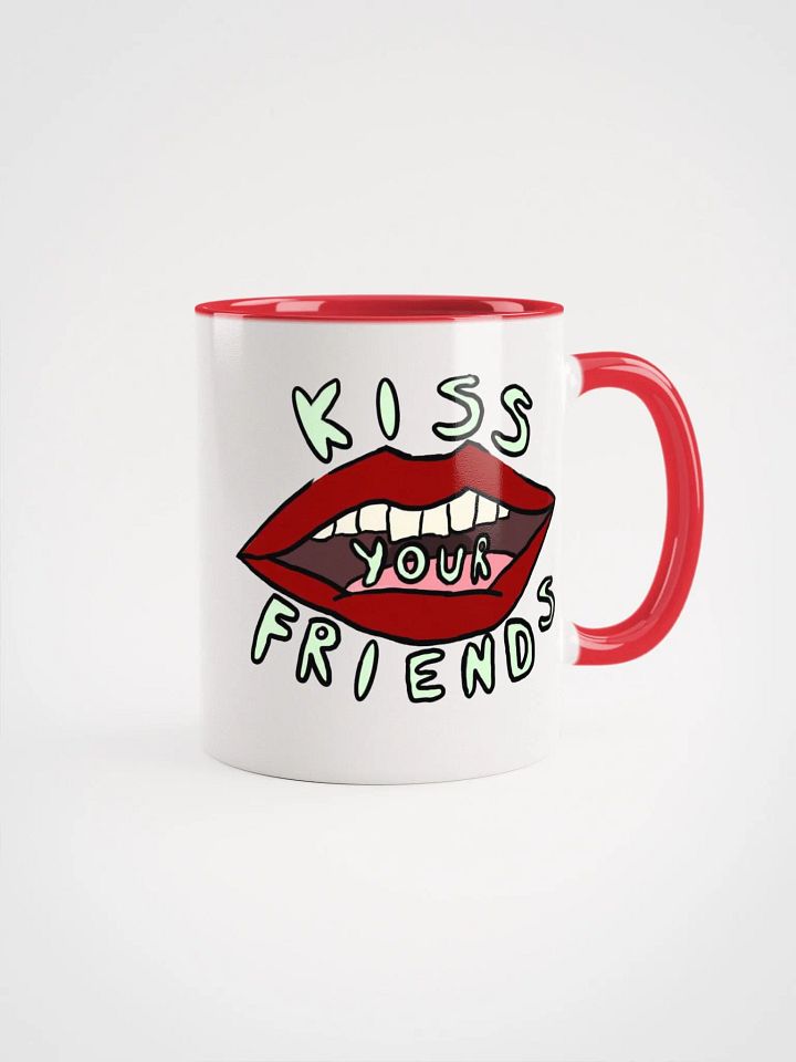 Kiss Your Friends Mug! product image (1)