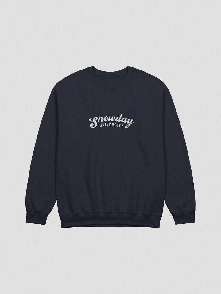 Snowday University crewneck - navy product image (1)