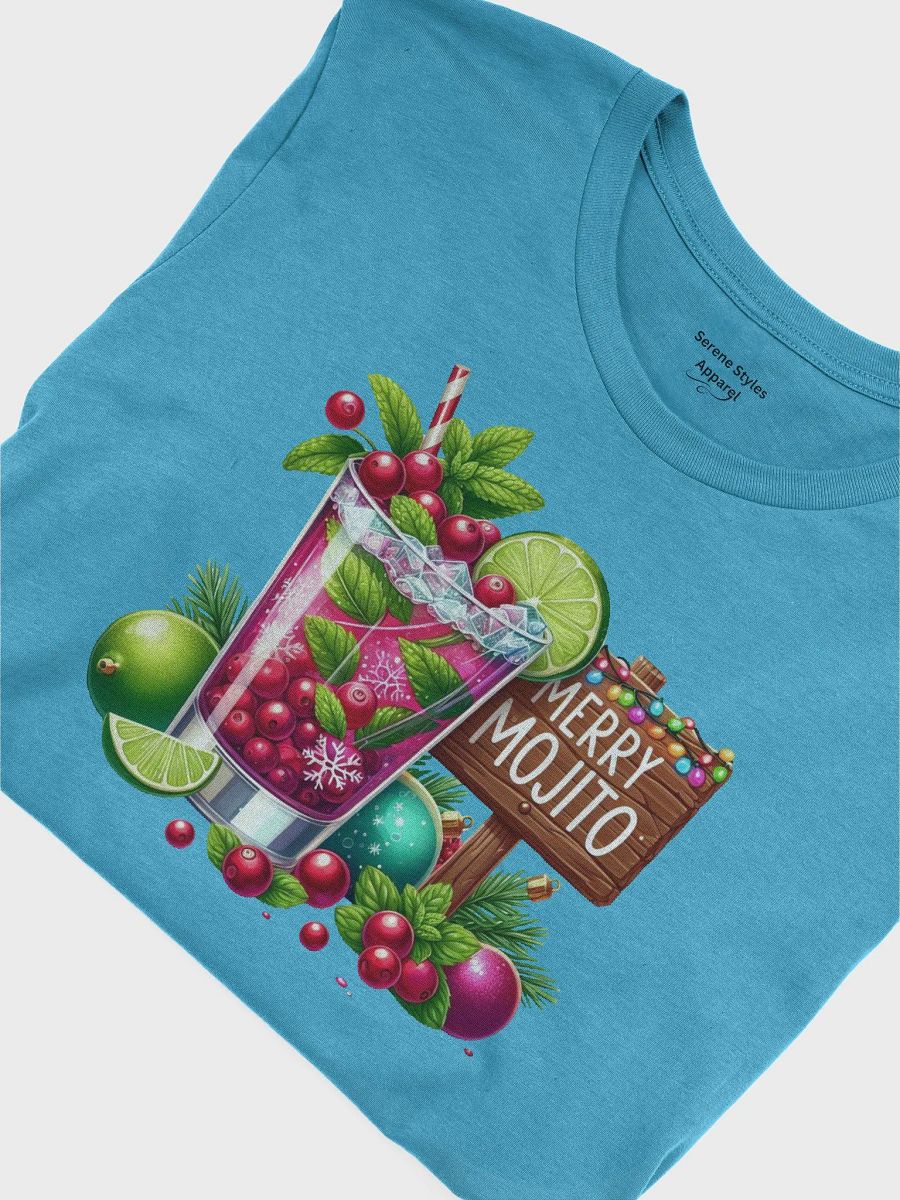Merry Mojito Bella& Canvas t-shirt, product image (4)