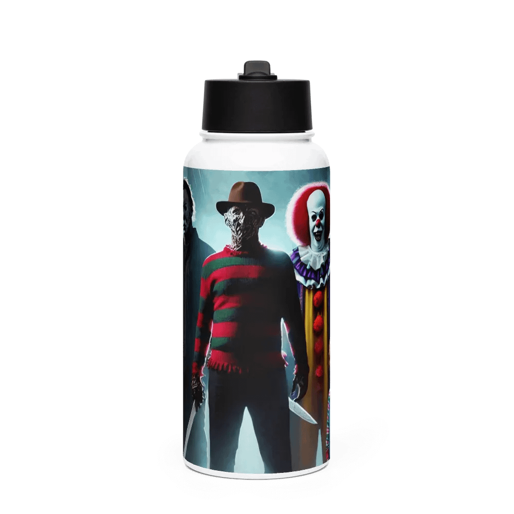 Horror Icons Stainless Steel Water Bottle product image (1)