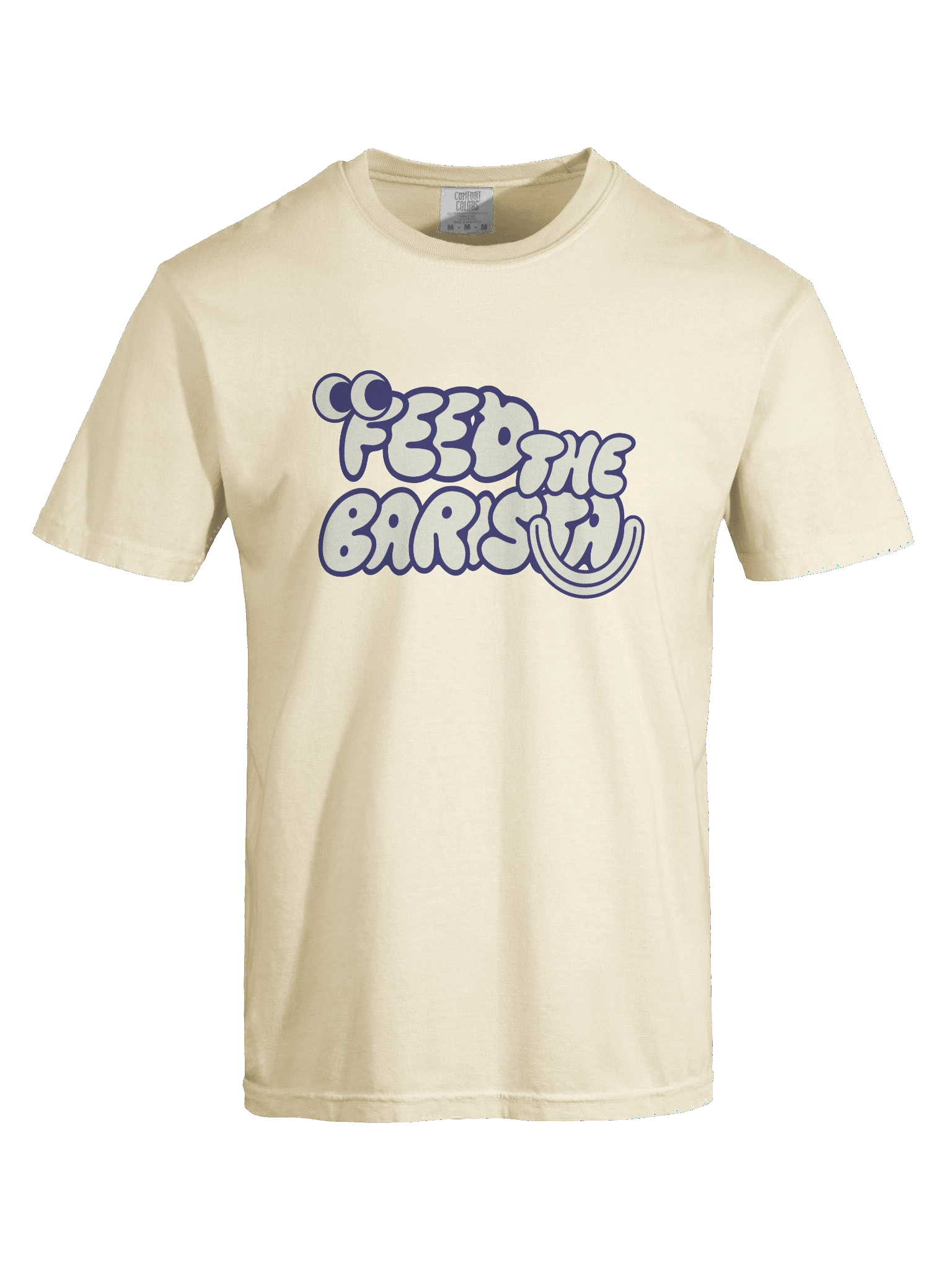 Feed the Barista: official tee product image (32)