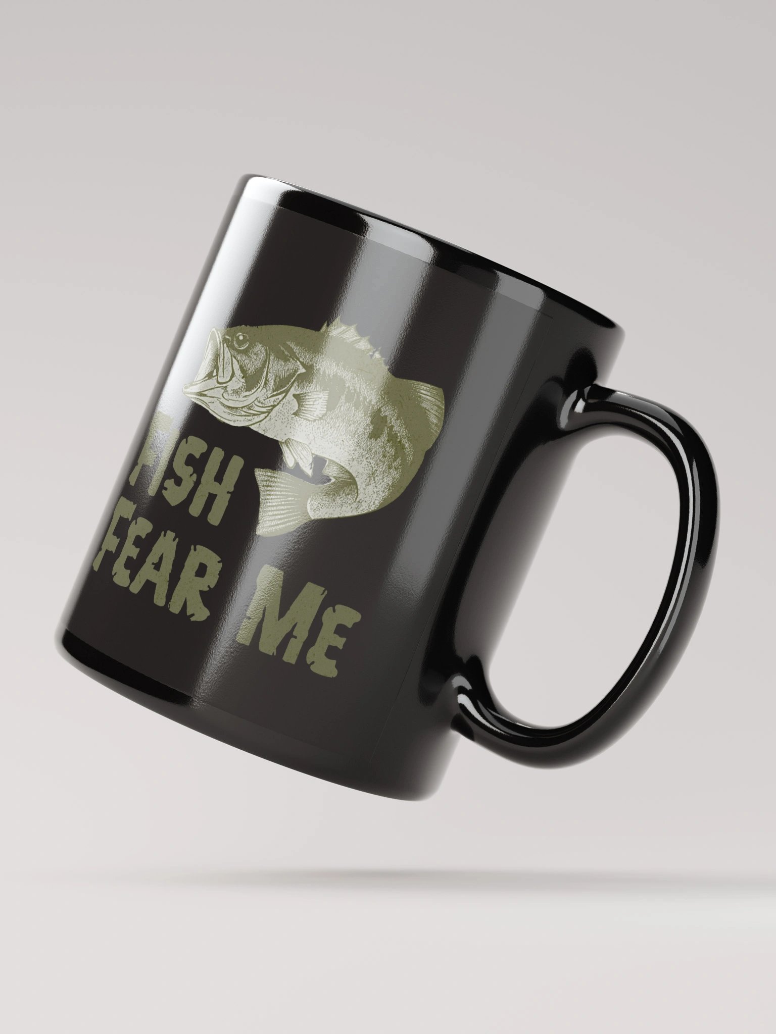Fish Fear Me Vintage Mug product image (4)