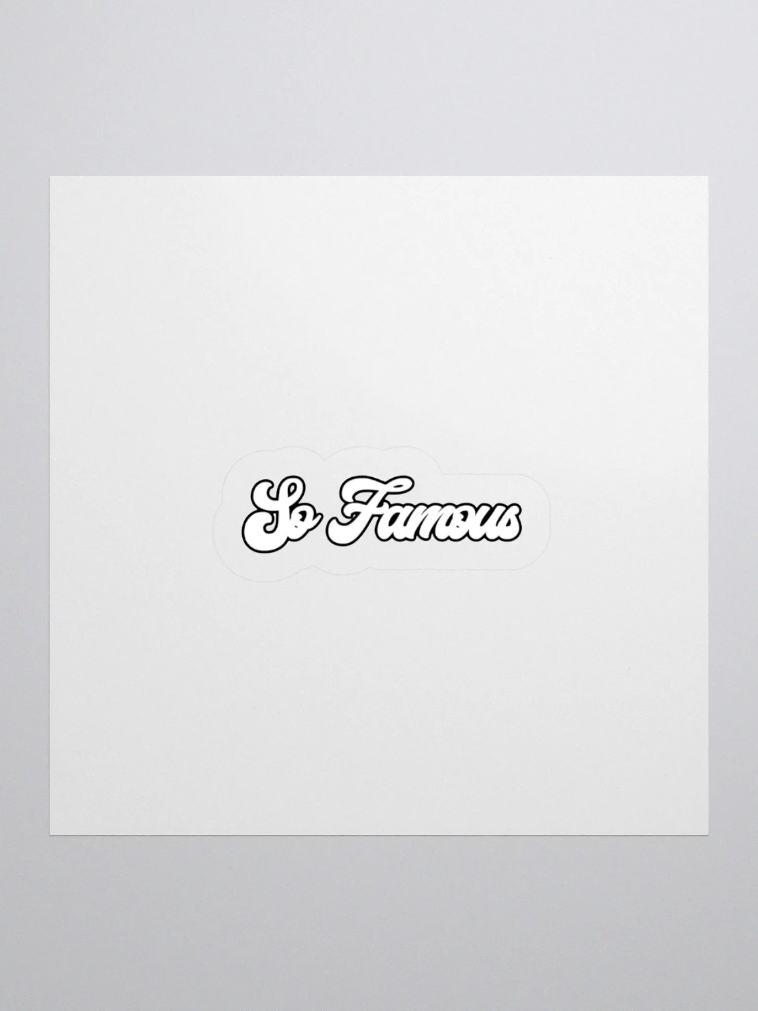 So Famous Stickers product image (3)