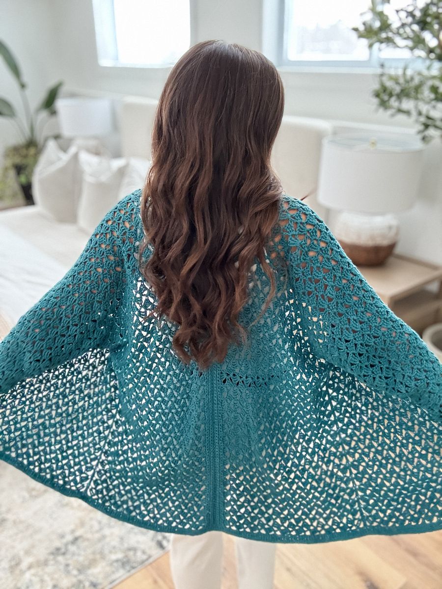Lacy Spring Cardigan Crochet Pattern product image (4)