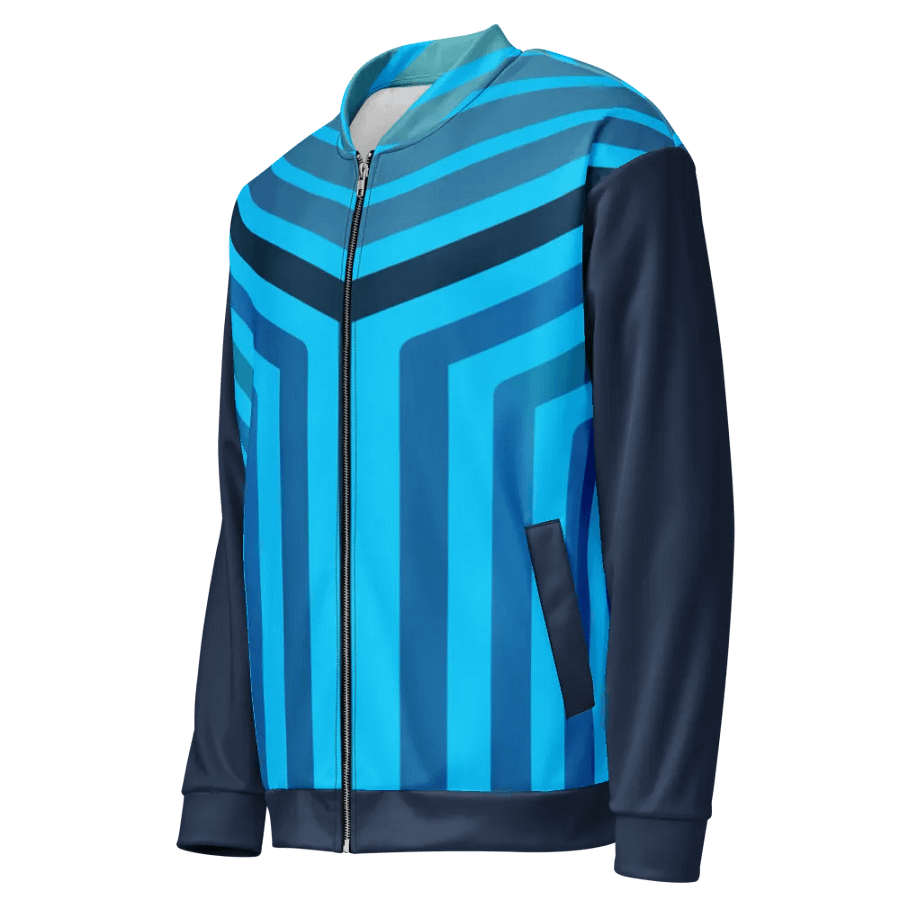 Tidal Stripes Men's Bomber Jacket product image (3)