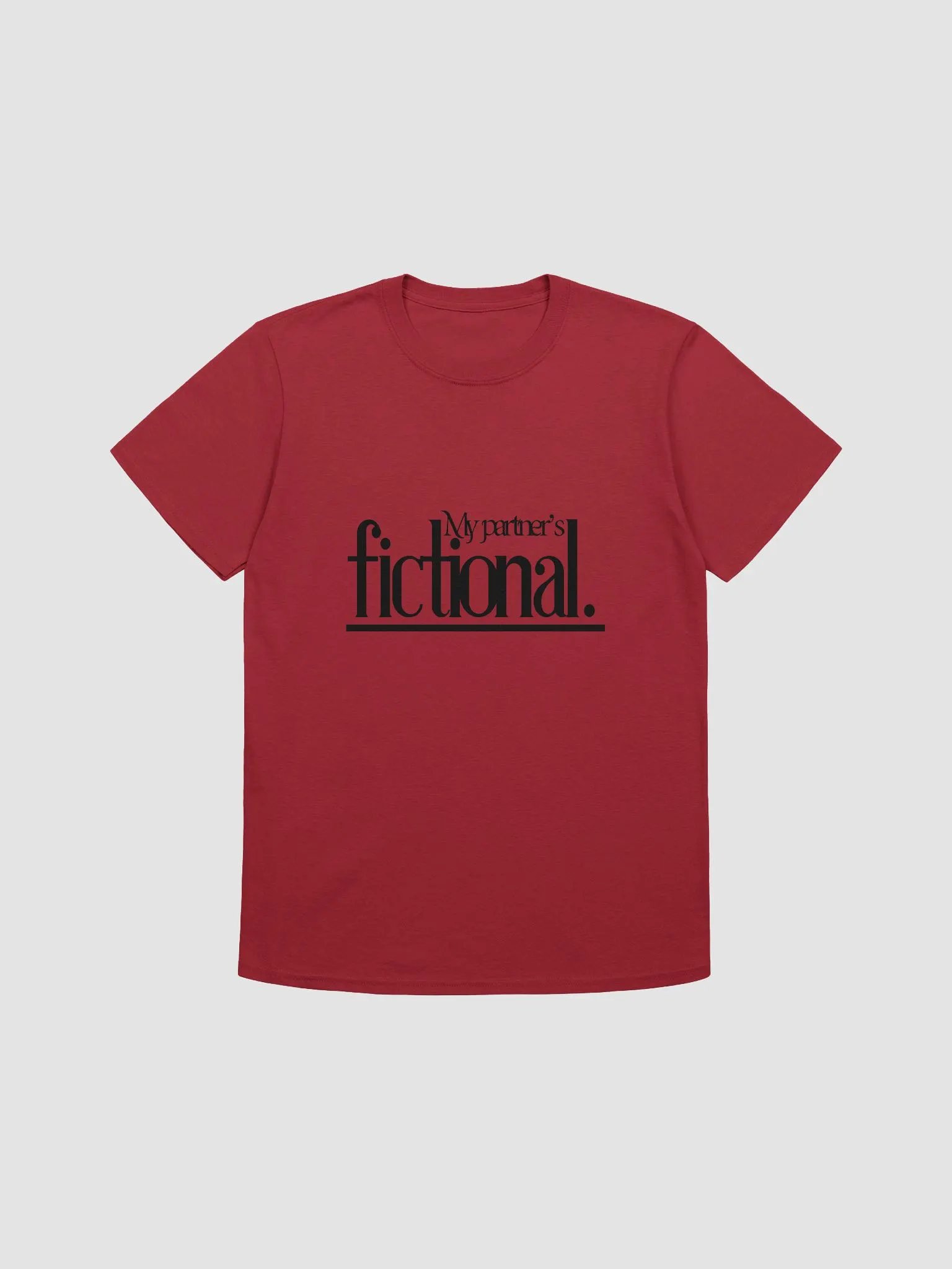 Tee My Partner's Fictional product image (2)