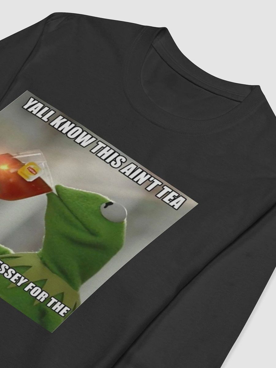 Kermit the Frog Drinking Tea Hennessey T-Shirt product image (3)
