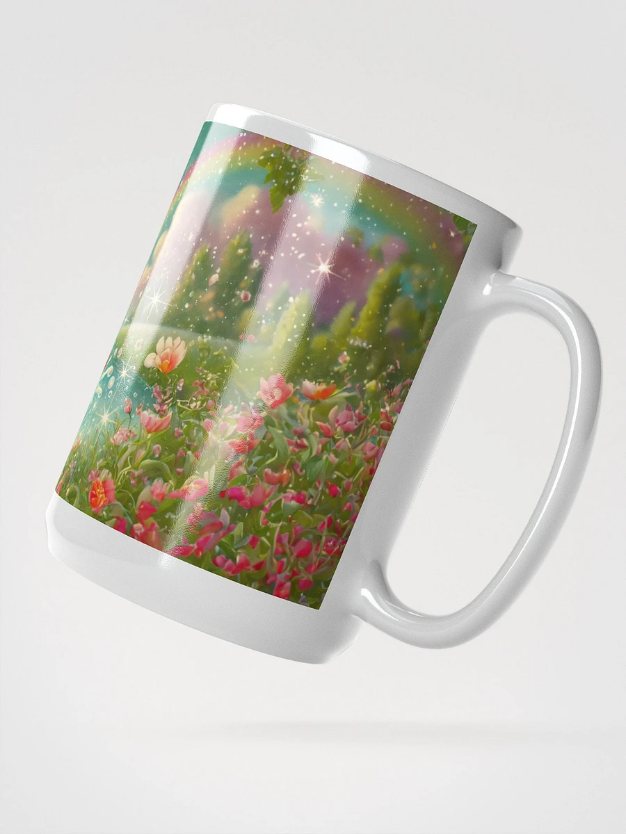 Rainbow Ducky White Glossy Mug product image (3)