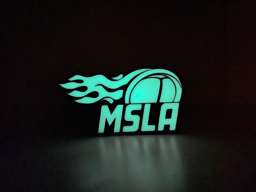 MSLA Racing Logo Lightbox - Glow in the Dark product image (5)