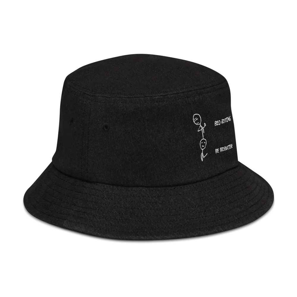 Bed Rotting vs Be Productive Bucket Hat product image (5)
