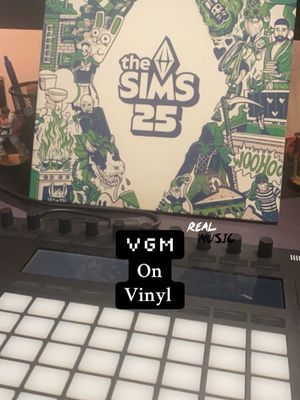 I forgot I ordered this - the sims 25th anniversary music on vinyl #vgm 