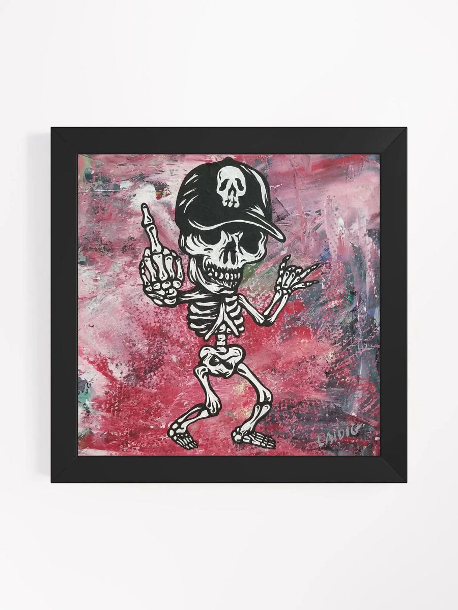 Bird Flipp'n Mr. Bone Daddy Framed Print product image (3)
