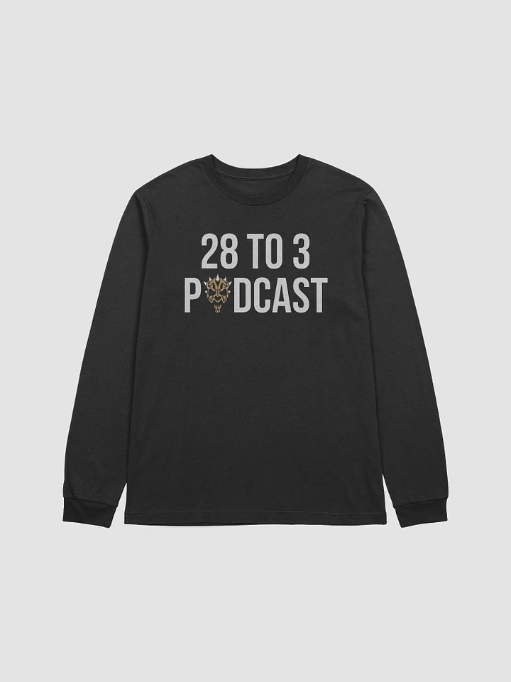 The 28 to 3 Podcast Men's Long Sleeve T-Shirt product image (3)
