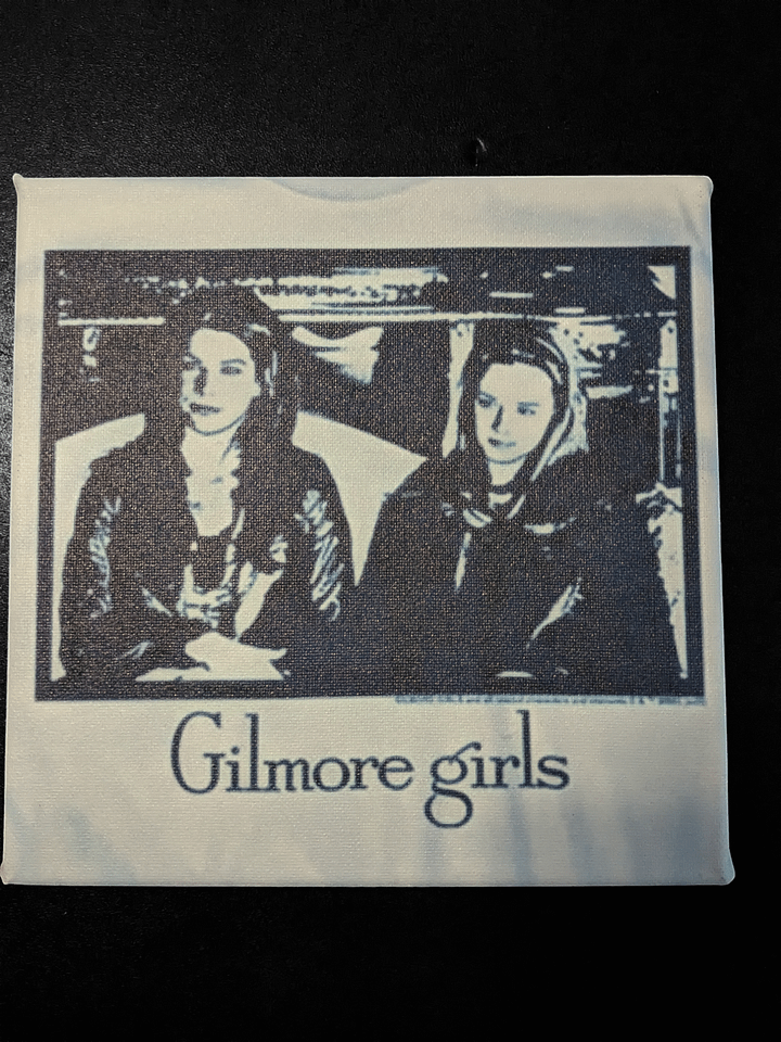 Gilmore Girls Vintage 8x8 canvas print product image (1)