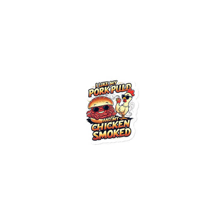 Pork Pulld Chicken Smoked Magnet product image (1)