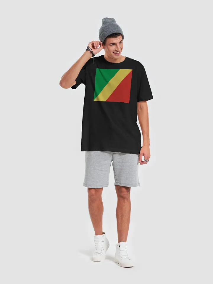 Unisex Republic of the Congo Flag T-Shirt - Soft Cotton, Exclusive Design product image (2)