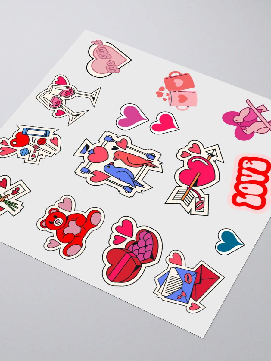 Kiss Cut Stickers_Valentine's day Love Stickers product image (3)